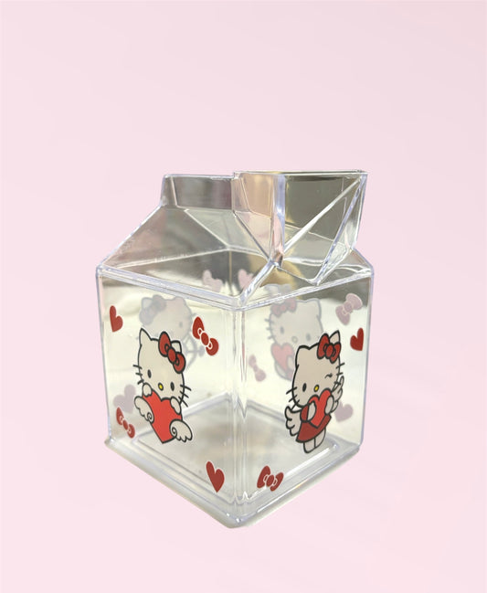 Hello Kitty Heart Milk Carton